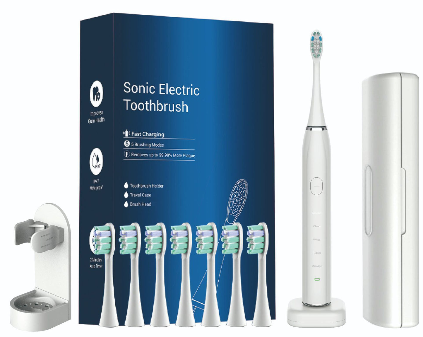 Ultrasonic magnetic levitation electric toothbrush
