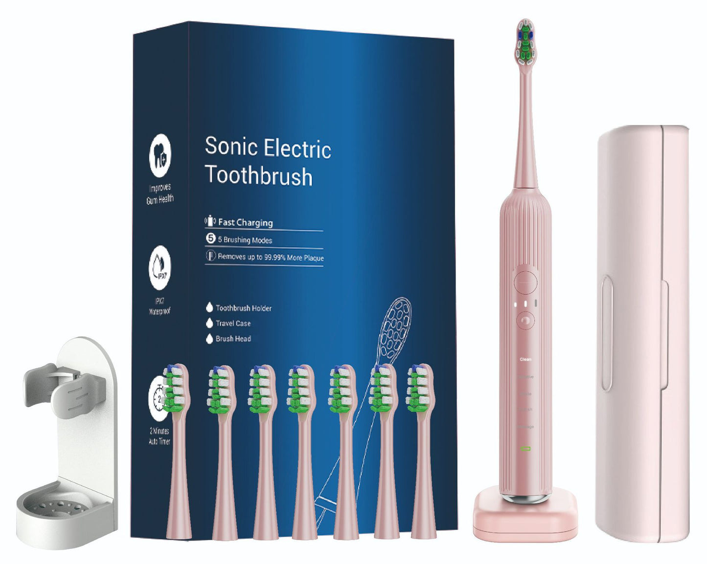 Ultrasonic magnetic levitation electric toothbrush
