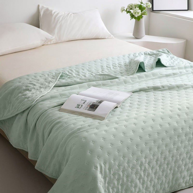 ultrasonic quilted air conditioner quilt