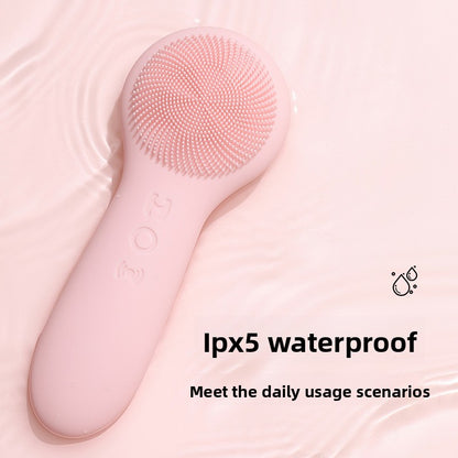Ultrasonic Silicone Facial Cleansing Device