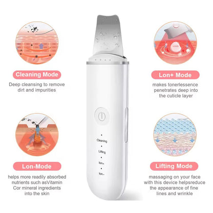 Ultrasonic Skin Scraper