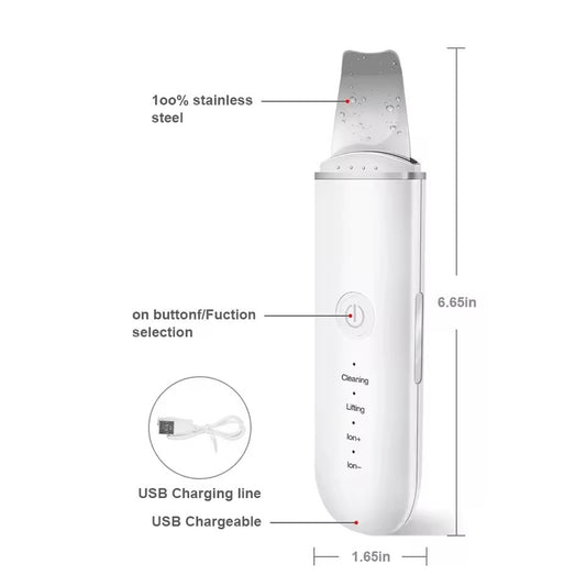 Ultrasonic Skin Scraper
