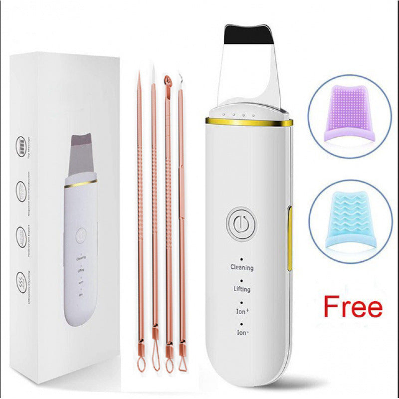 Ultrasonic Skin Scrubber Cleansing Massage Device
