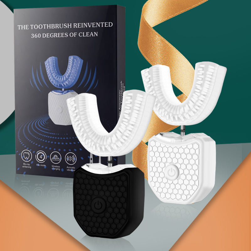 Ultrasonic U-Shape Electric Toothbrush with Sterilization