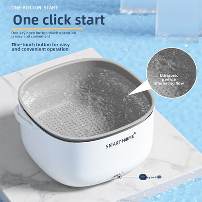 Ultrasonic Vegetable Washing and Draining Basket