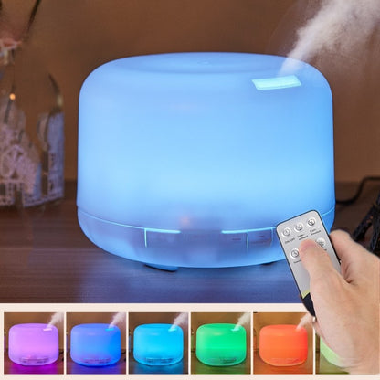 Ultrasonic Wood Grain Aroma Diffuser Humidifier