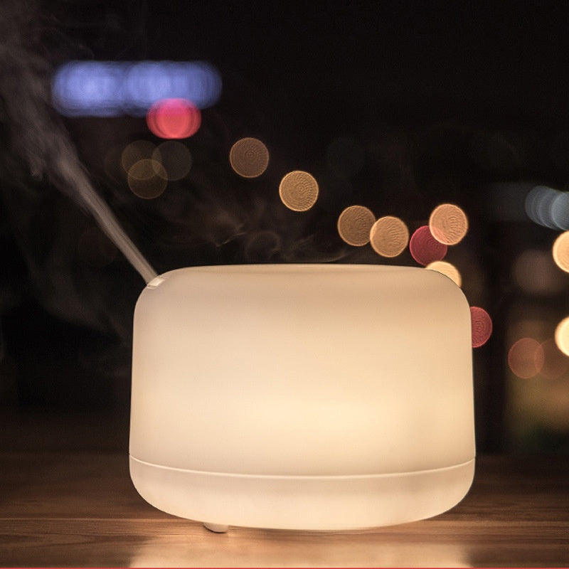 Ultrasonic Wood Grain Aroma Diffuser Humidifier