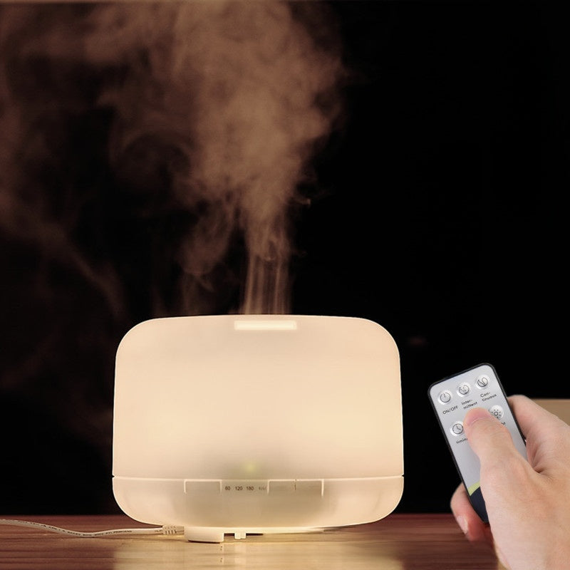 Ultrasonic Wood Grain Aroma Diffuser Humidifier