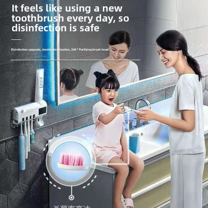 Ultraviolet sterilization for toothbrush sterilizer