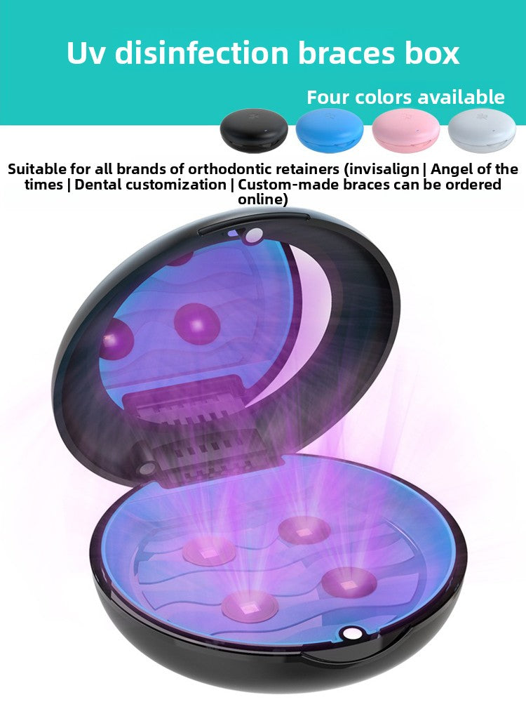 Ultraviolet UVC Braces Sterilizer Box with Mirror
