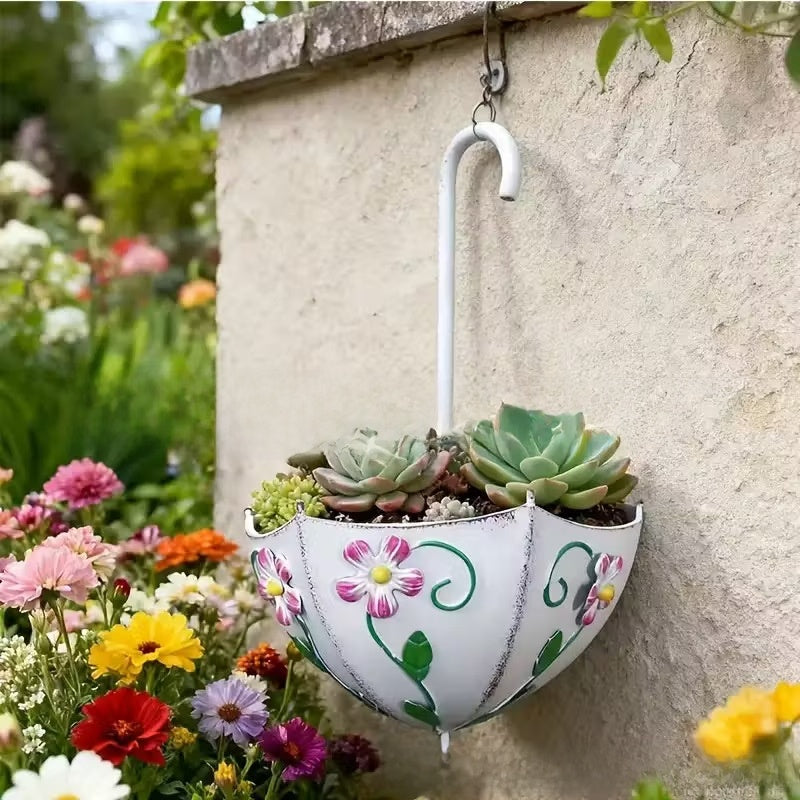 Umbrella Wall Planter