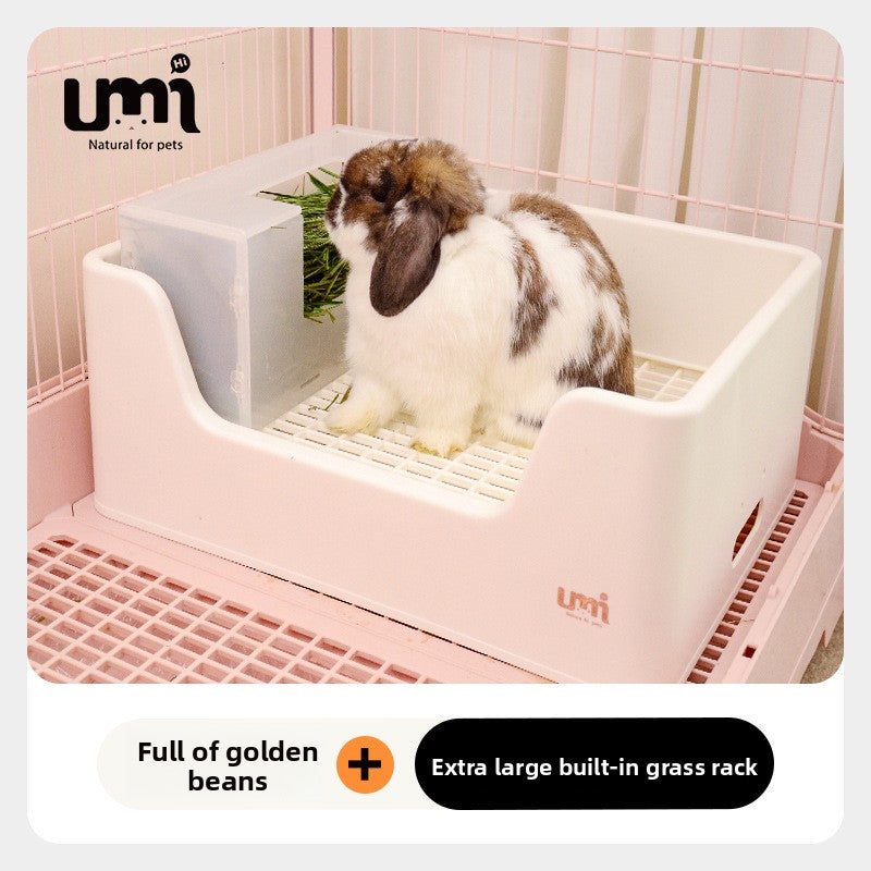 Umi Deluxe Rabbit Toilet Set with Hay Rack