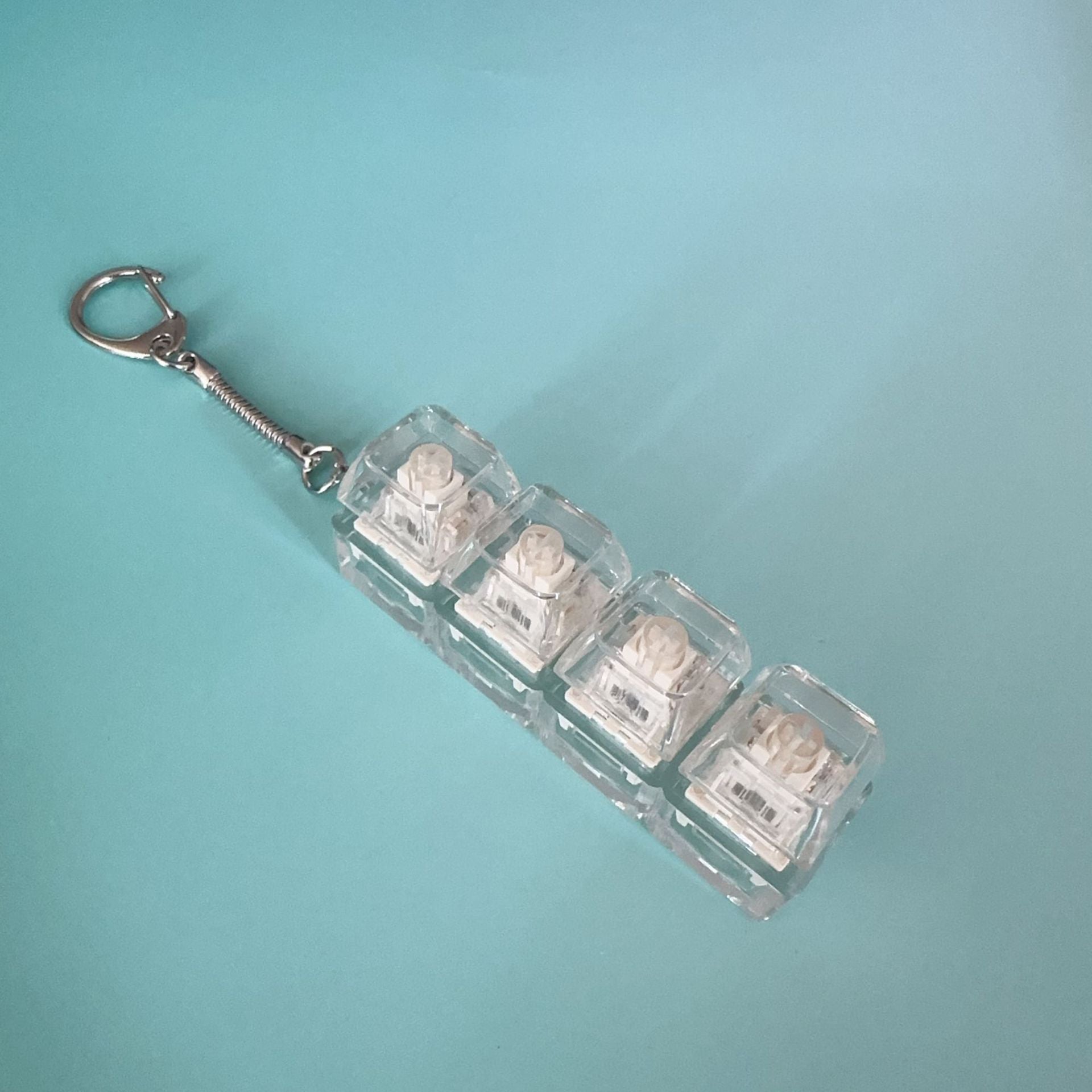 Uncompressed toy keychain hanger