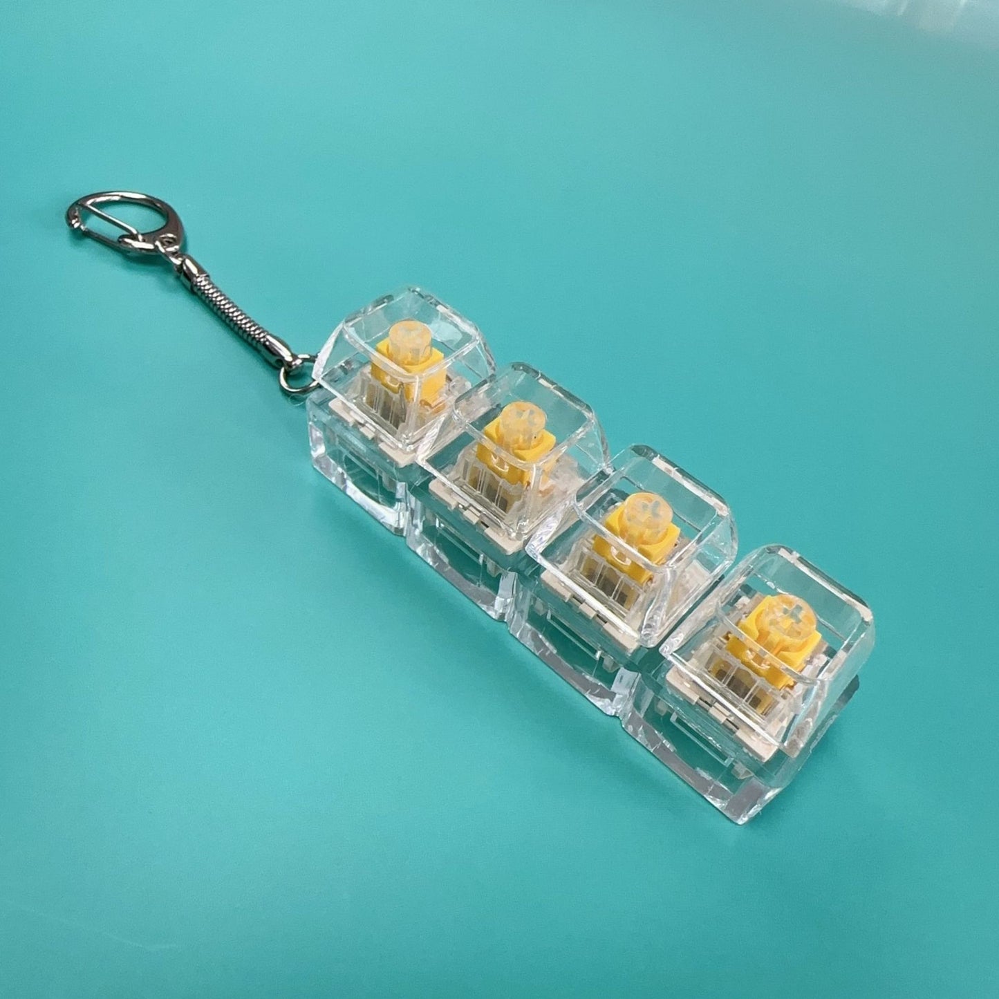 Uncompressed toy keychain hanger