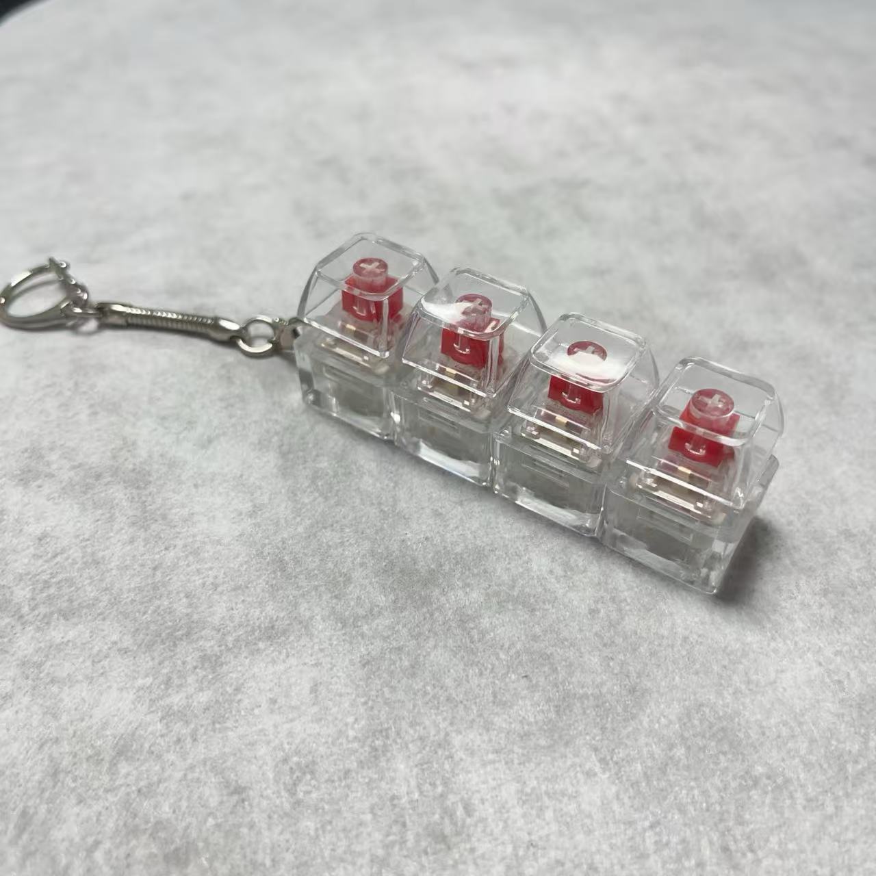 Uncompressed toy keychain hanger