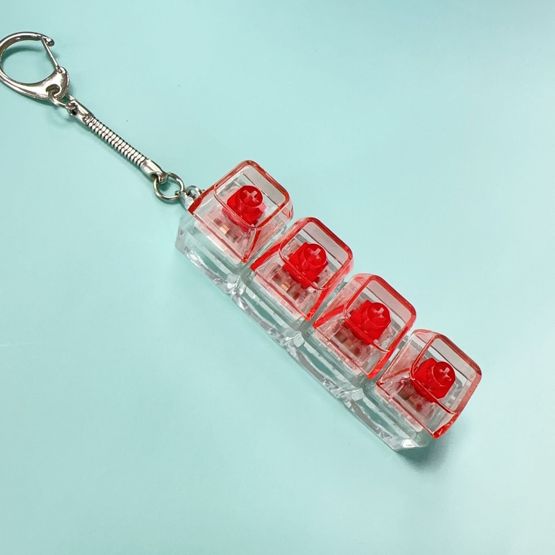 Uncompressed toy keychain hanger