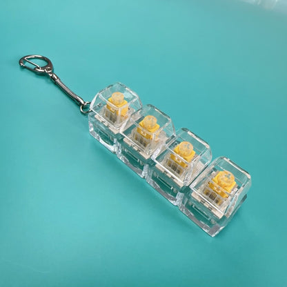 Uncompressed toy keychain hanger