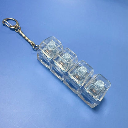 Uncompressed toy keychain hanger