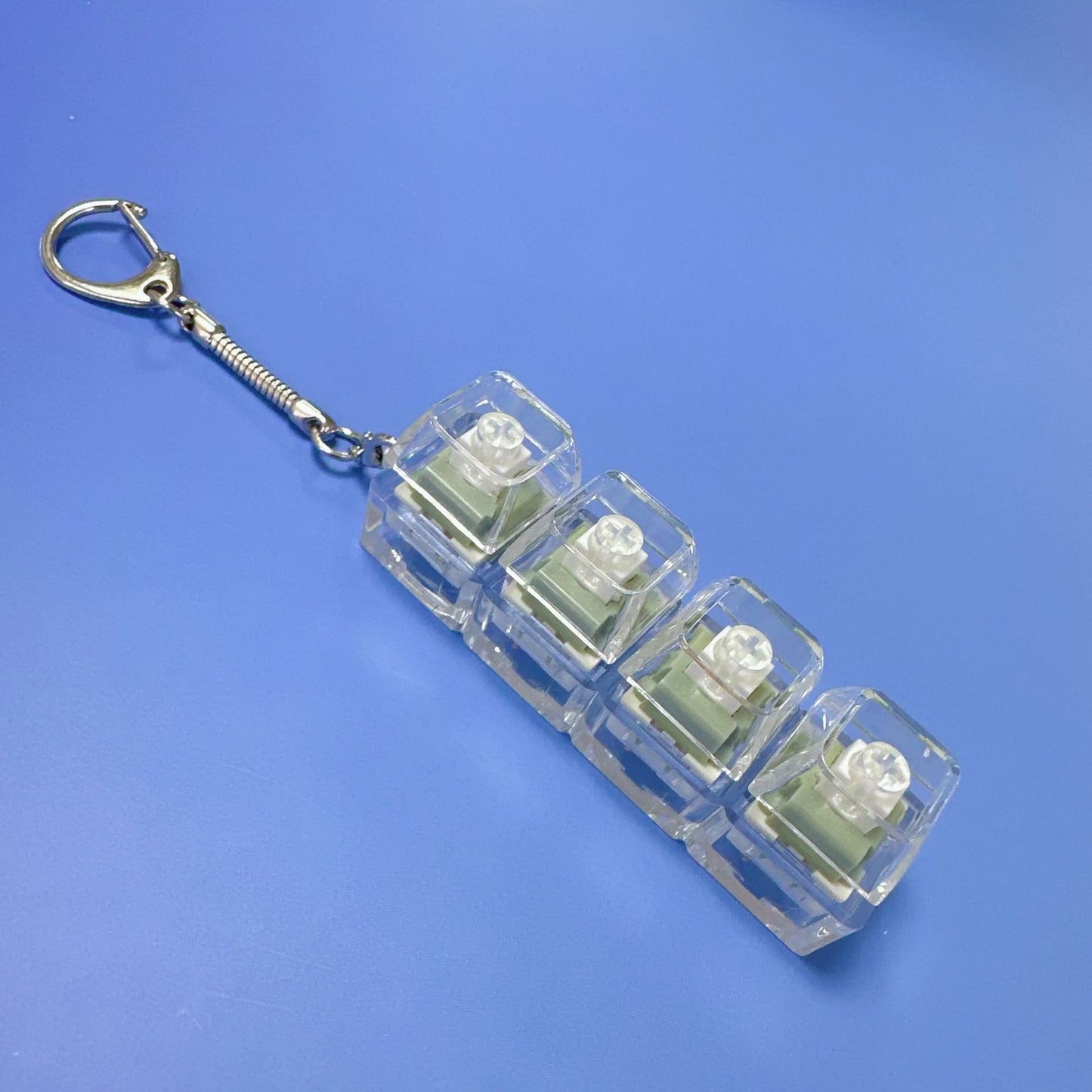 Uncompressed toy keychain hanger