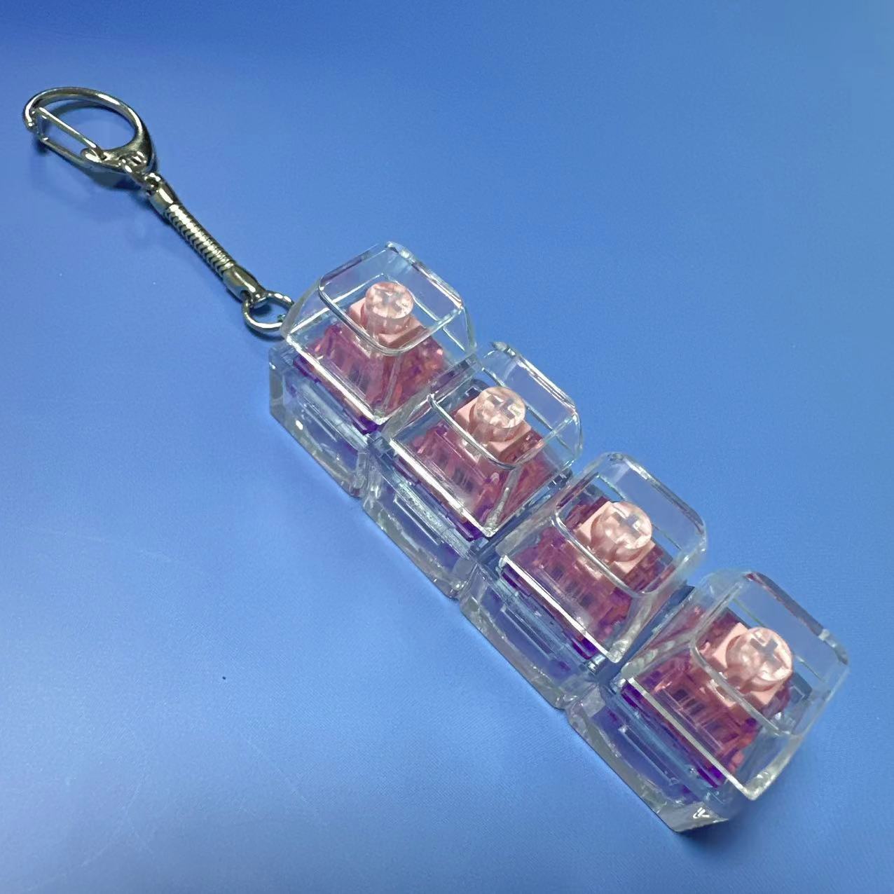 Uncompressed toy keychain hanger