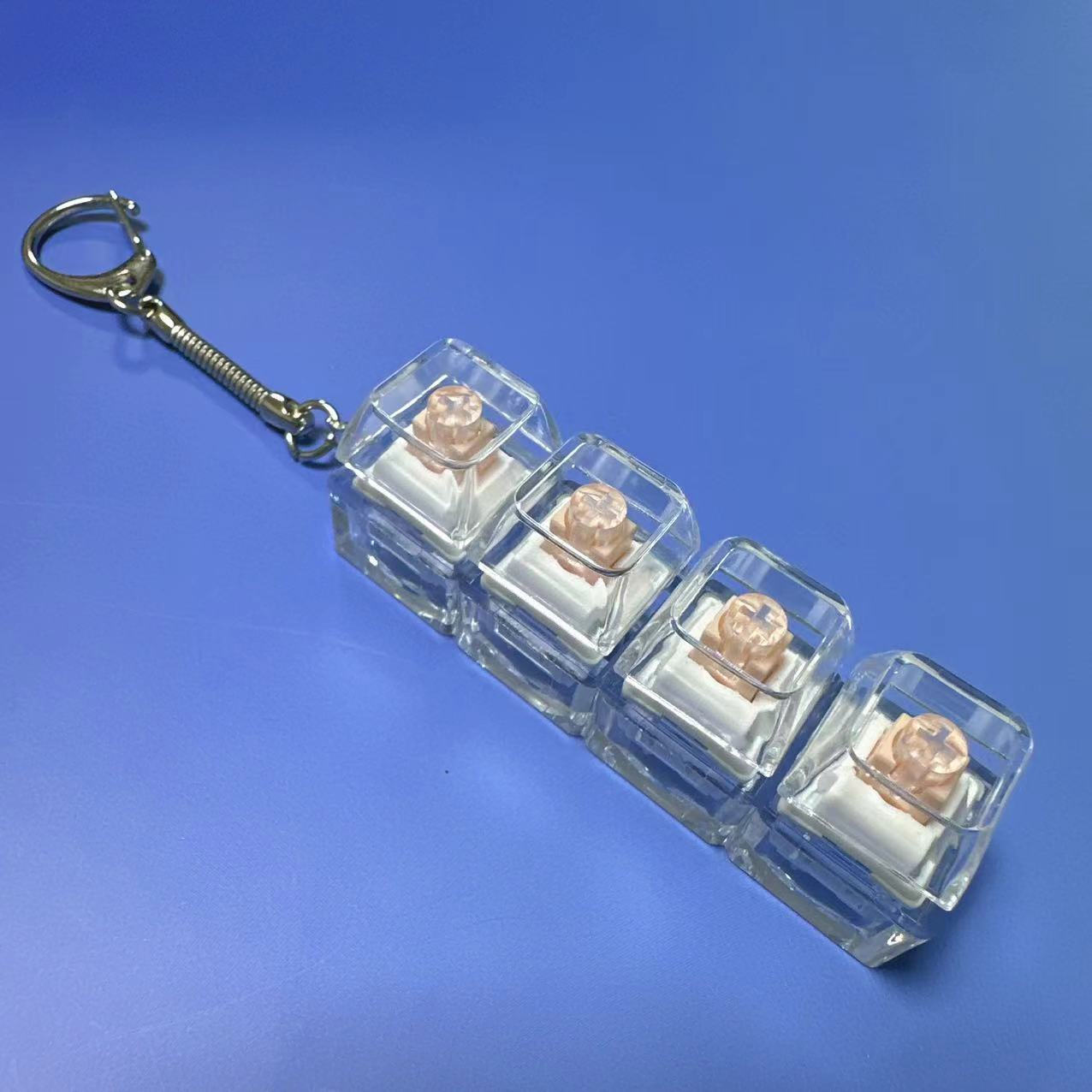 Uncompressed toy keychain hanger