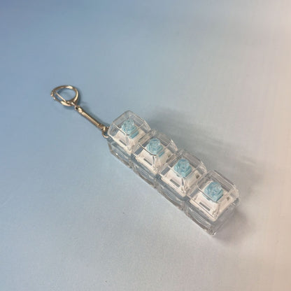 Uncompressed toy keychain hanger