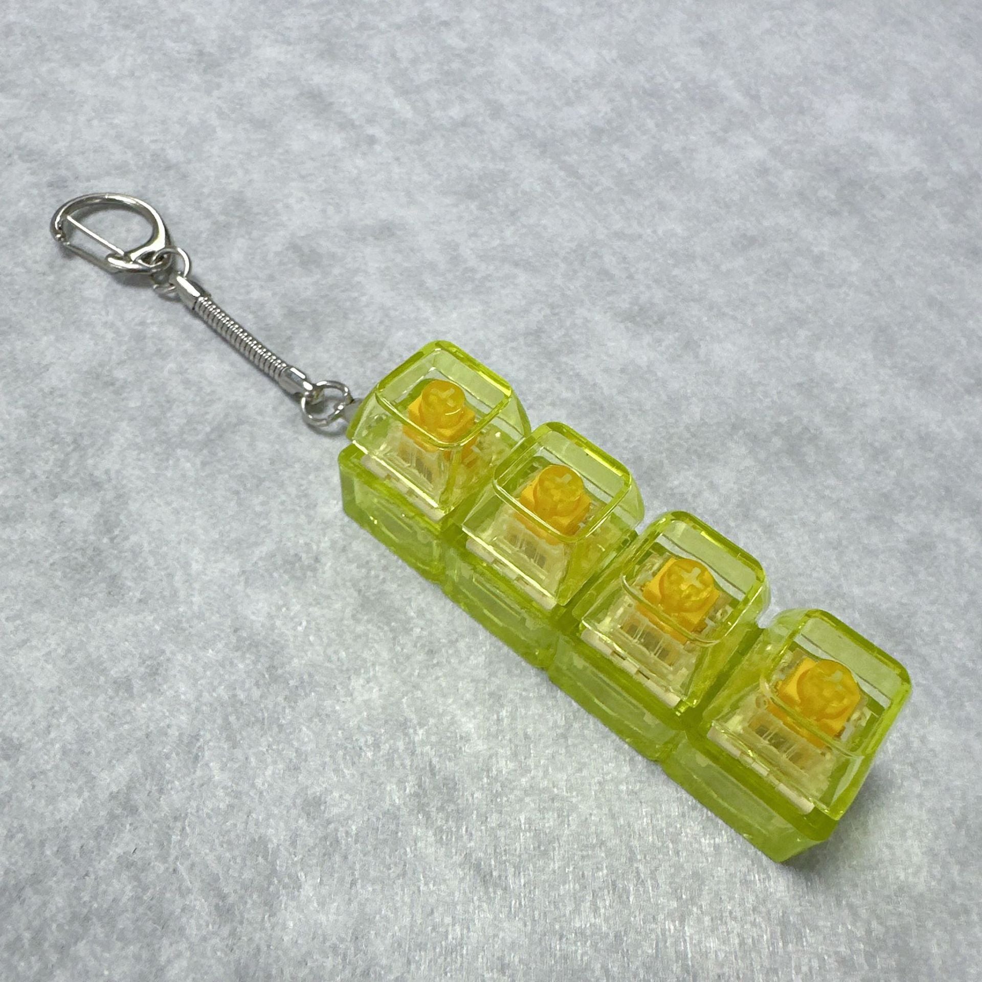 Uncompressed toy keychain hanger