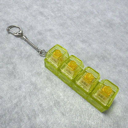 Uncompressed toy keychain hanger