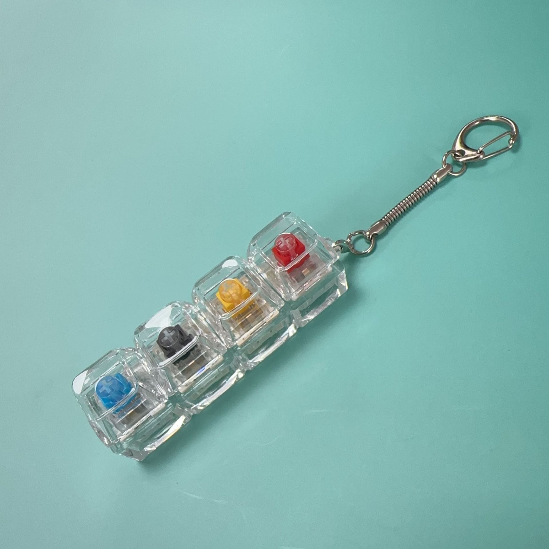 Uncompressed toy keychain hanger