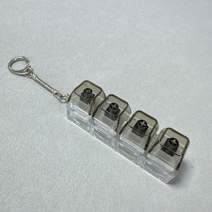 Uncompressed toy keychain hanger
