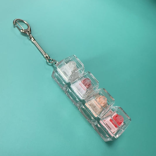 Uncompressed toy keychain hanger
