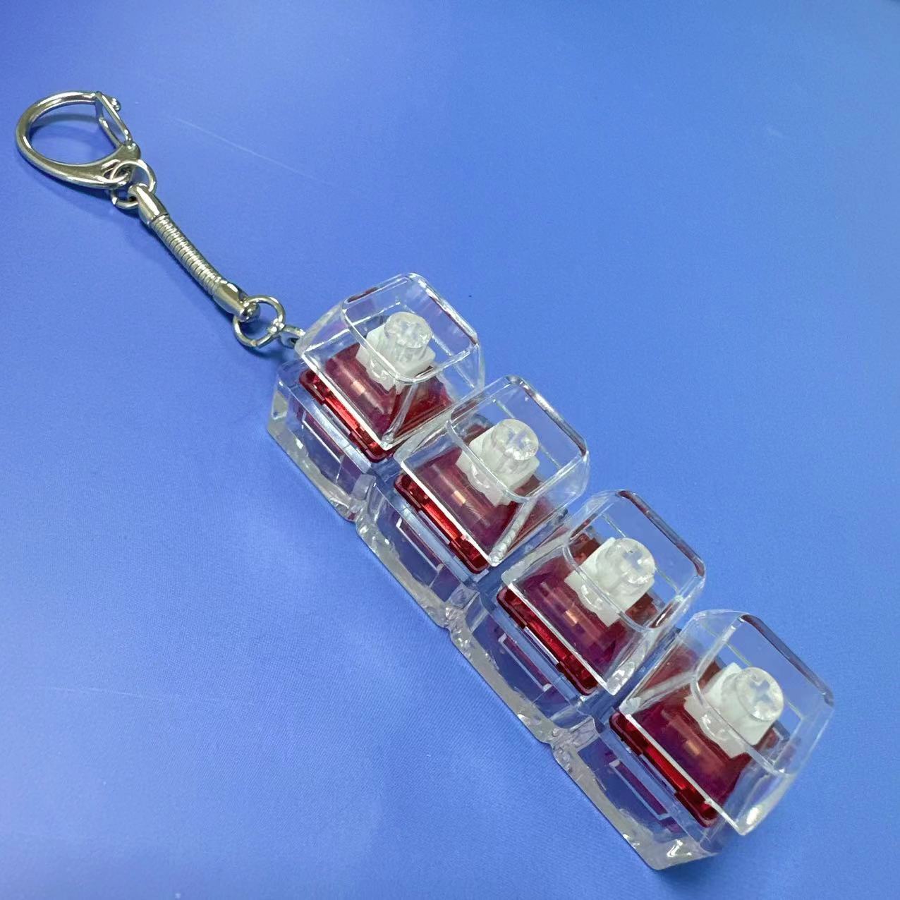 Uncompressed toy keychain hanger
