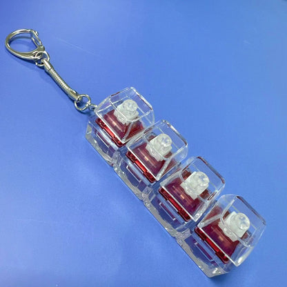 Uncompressed toy keychain hanger