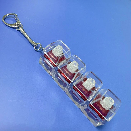 Uncompressed toy keychain hanger