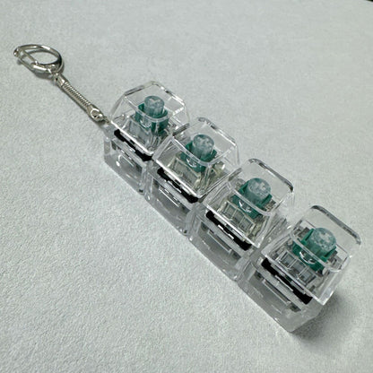 Uncompressed toy keychain hanger