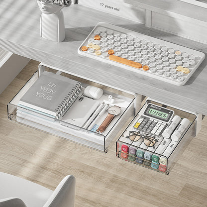 Under-Table Drawer Storage Box