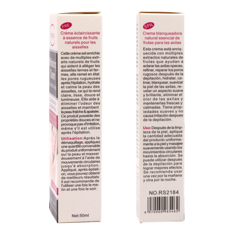 Underarm skin cream