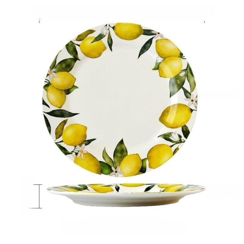 Underglaze ceramic tableware