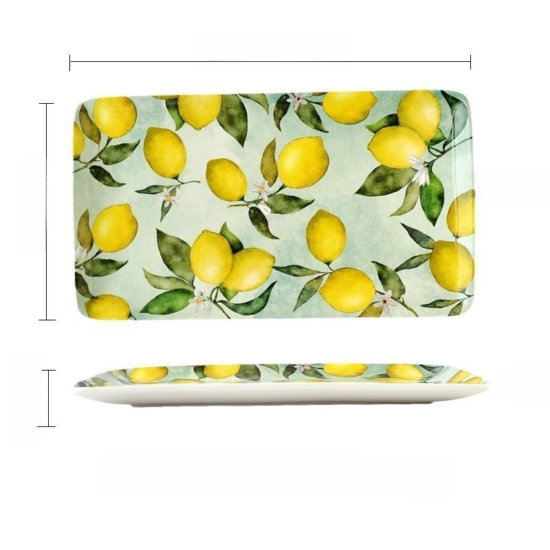 Underglaze ceramic tableware