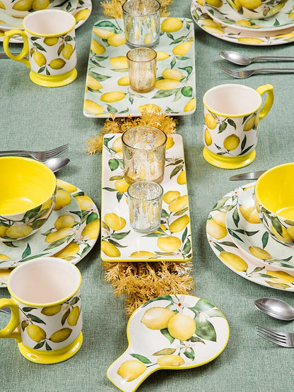Underglaze ceramic tableware