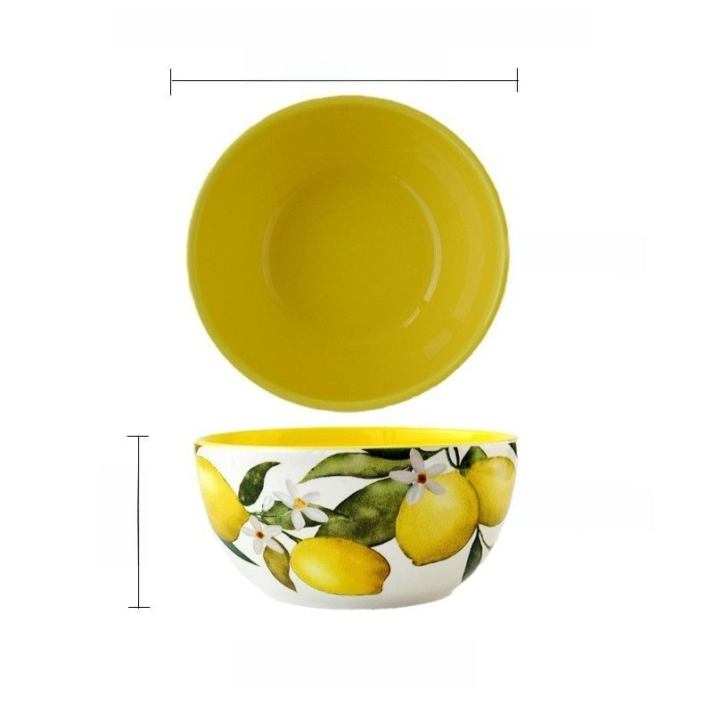 Underglaze ceramic tableware