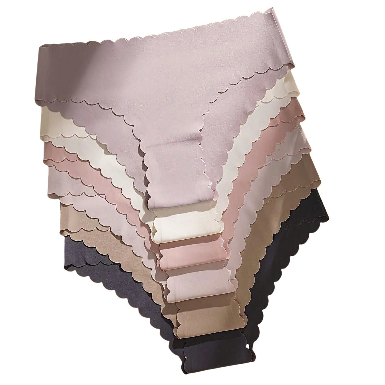 Underwear ice silk seamless half-bag hip breathable