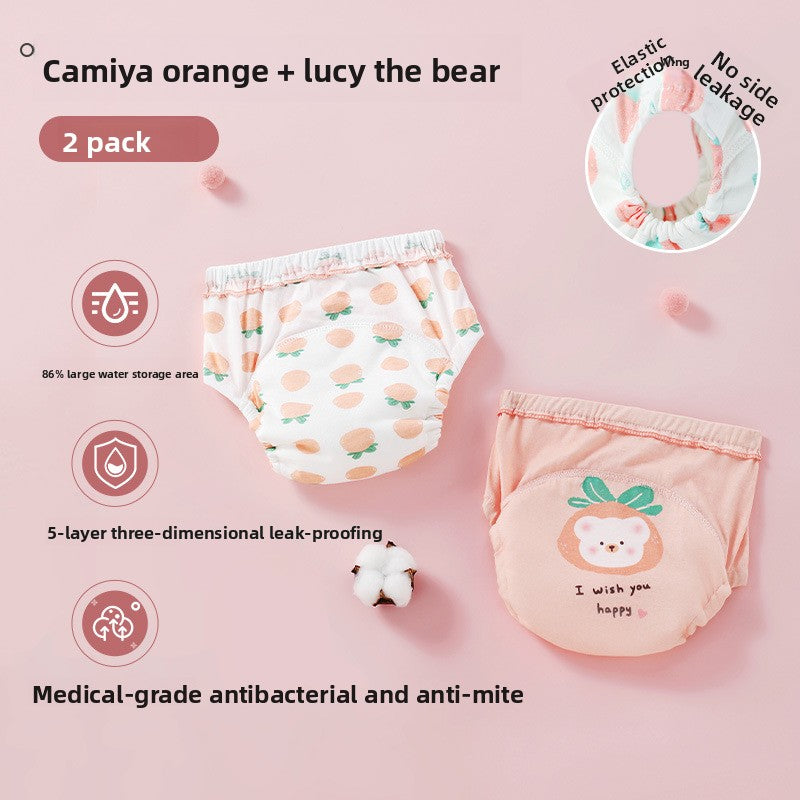 Underwear-style potty training pants