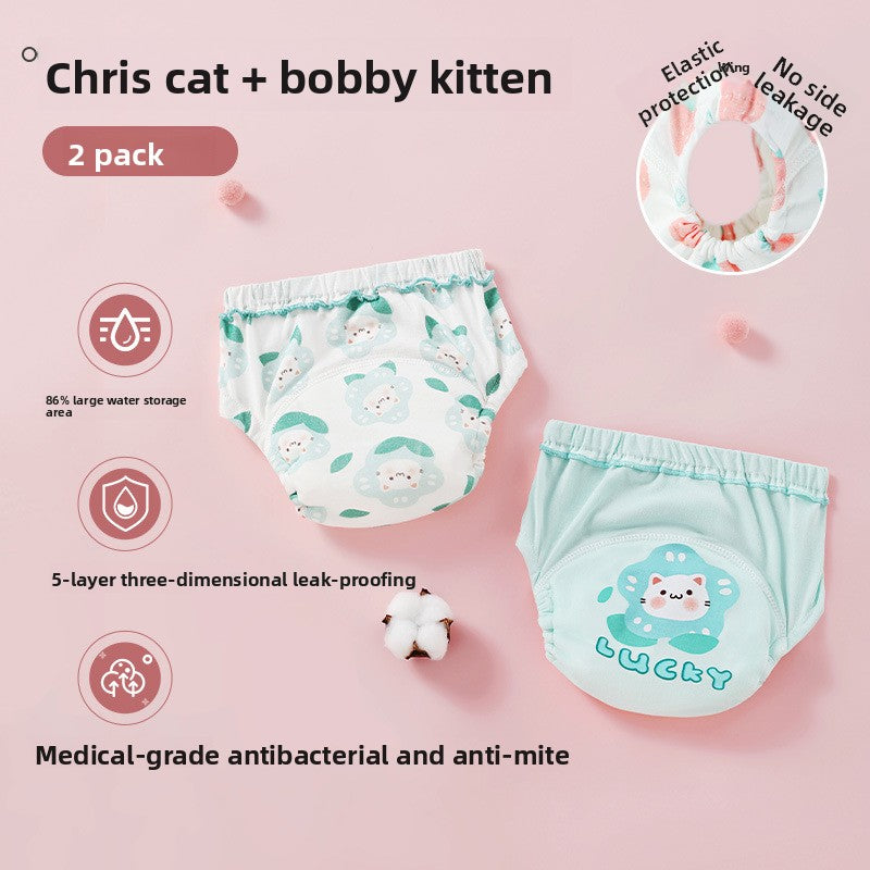 Underwear-style potty training pants