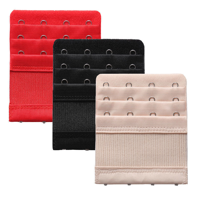 Underwear with extended row of buckles