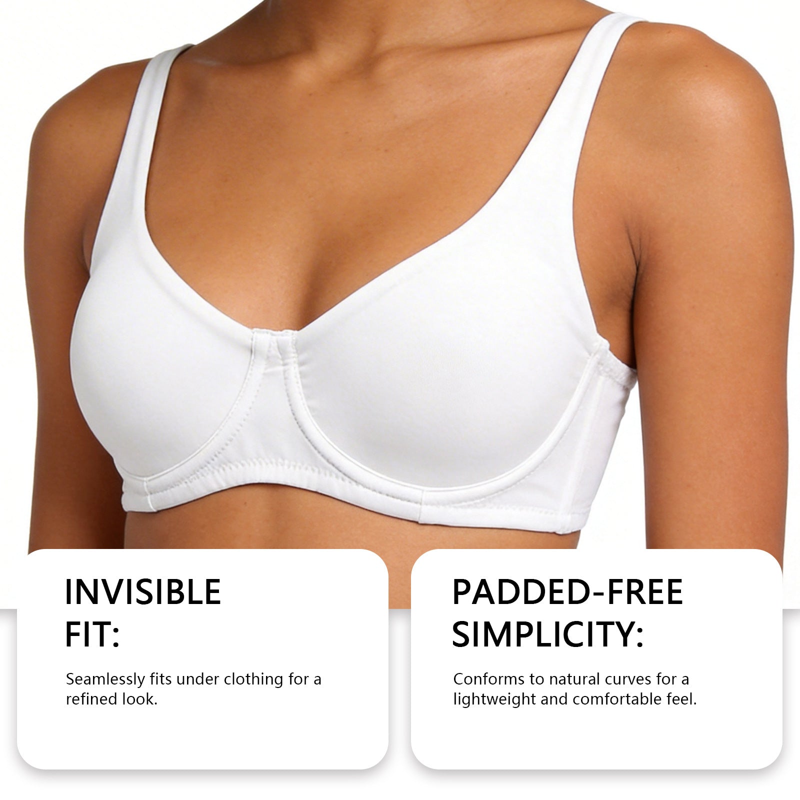 Underwire Support Comfort Bra