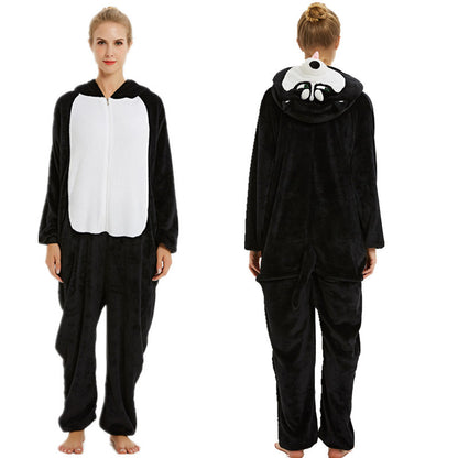 Unicorn animal one-piece pajamas