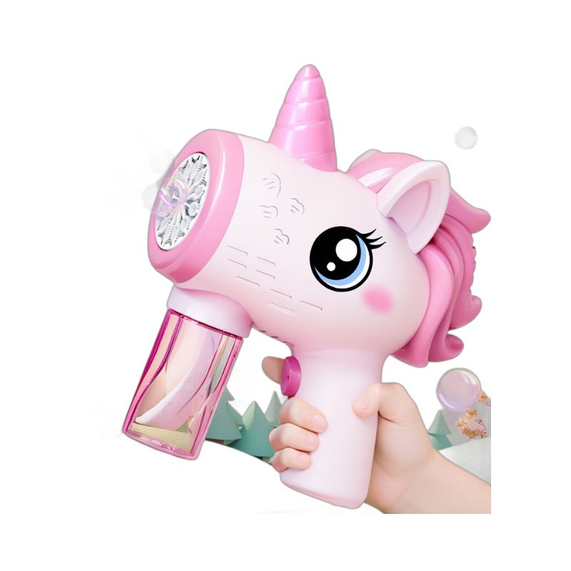 Unicorn bubble machine