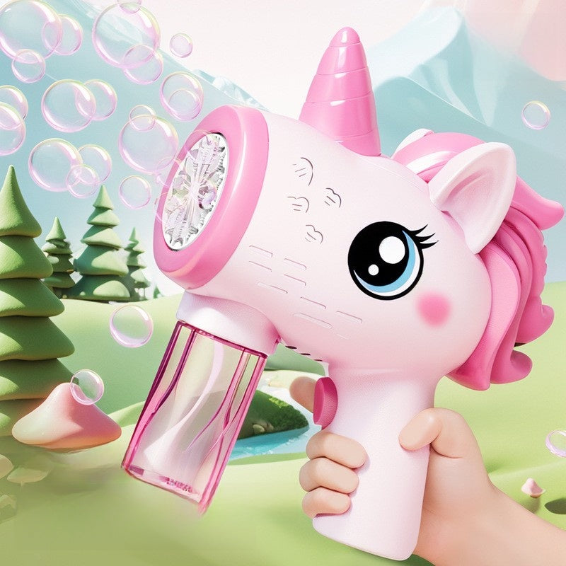 Unicorn bubble machine