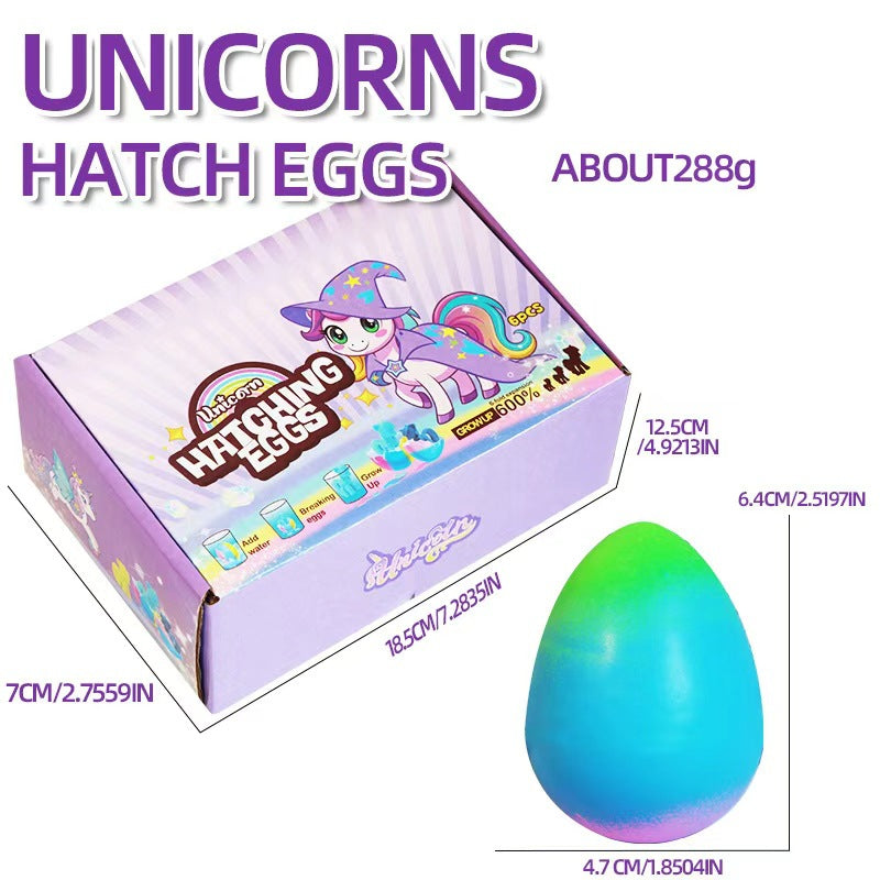 Unicorn Hatching Egg Expansion Toy for Kids